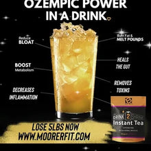 Load image into Gallery viewer, Instant Drink2Shrink Herbal Infused Detox Tea, Caffeine free (Includes 10 Sachet packs)