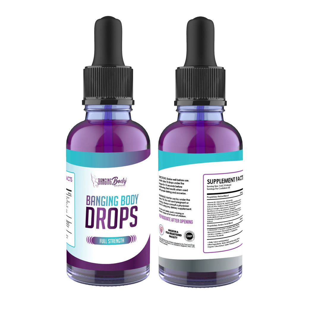 Banging Body Drops- 1 Bottle