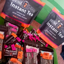 Load image into Gallery viewer, Instant Drink2Shrink Herbal Infused Detox Tea, Caffeine free (Includes 10 Sachet packs)
